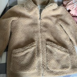 Hollister teddy jacket!